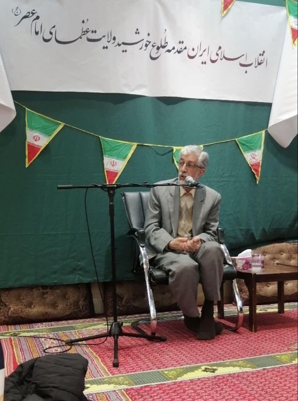 سخنرانی دکتر حداد عادل در مسجد جامع قلهک