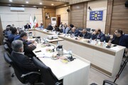 گزارش تصویری نشست اعضای معین با روسای شورای ائتلاف استان‌ها