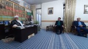 دیدار دبیر شورای ائتلاف با نماینده ولی فقیه در یزد