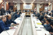 نشست خبری شورای ائتلاف خوزستان با حضور منتخبان مجلس دوازدهم